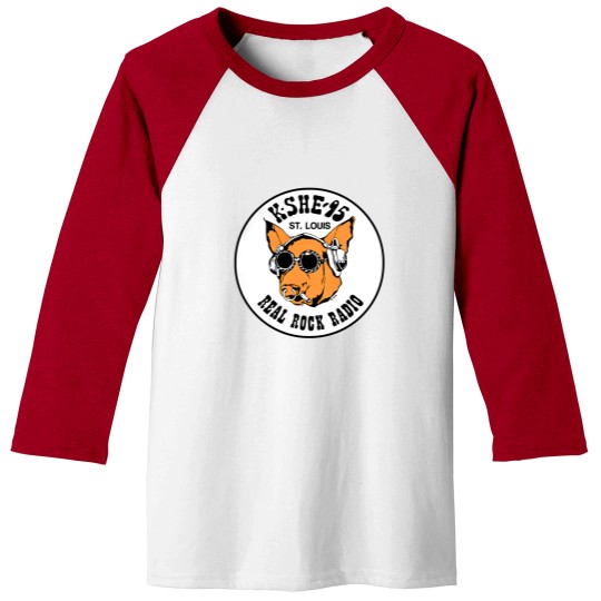 Discover KSHE 95 real rock radio station St. Louis area Baseball Tees