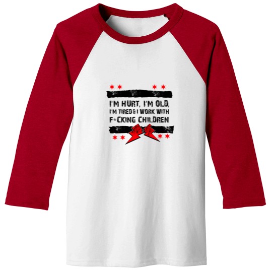 Discover Old Man Punk - Hurt, Old, Tired Baseball Tees