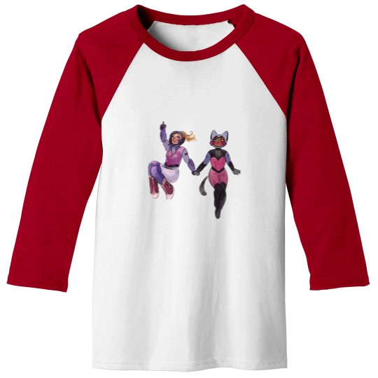 Discover space catradora Baseball Tees
