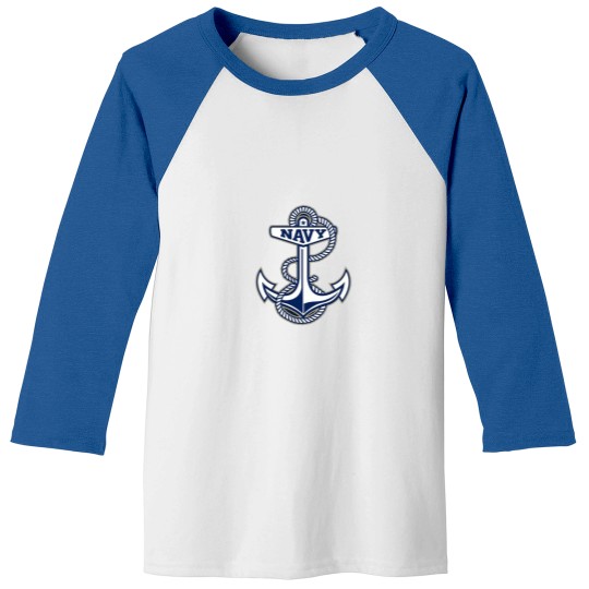 Discover Navy Athletics Baseball Tees