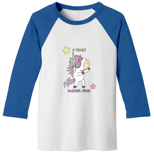 Discover 4 years cancer free .png Baseball Tees