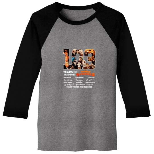Discover 103 Years Of The Three Stooges Movie Baseball Tees, Thank You Baseball Tees