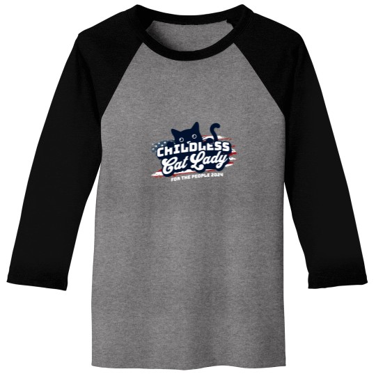 Discover Funny Kamala Harris 2024 Baseball Tees, Childless cat lady Baseball Tees, President Kamala Harris