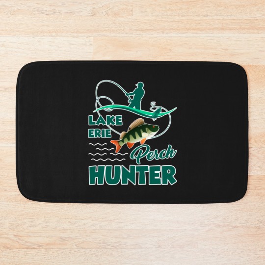 Discover Perch Fishing Bath Mats Bath Mats