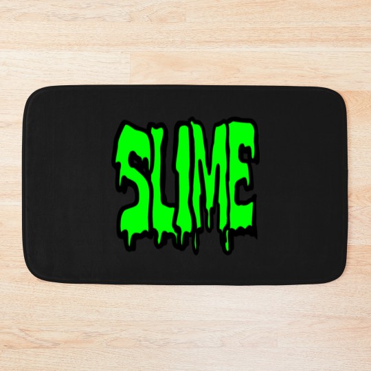 Discover Slime, nothing but pure disgusting slime Bath Mats