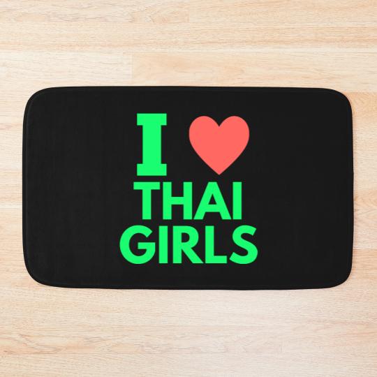 Discover i love thai girls Bath Mats