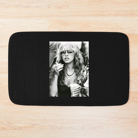 Discover Stevie Nicks Smoking Young Style Bath Mats