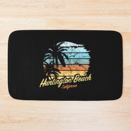 Discover Huntington Beach Florida Usa The Original Sunset Bath Mats