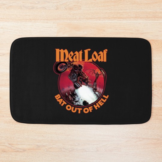 Discover Meat Loaf Bat Out Of Hell Bath Mats