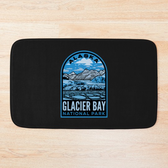 Discover Glacier Bay National Park Bath Mats