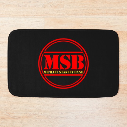Discover michael stanley band Merch Bath Mats