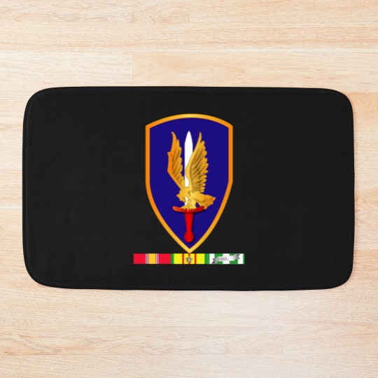 Discover Army 1st Aviation Brigade Vietnam w SVC wo Txt Bath Mats
