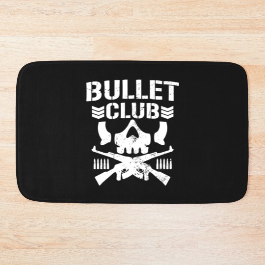 Discover Japan Pro Wrestling Bullet Club Bone Soldier Bath Mats
