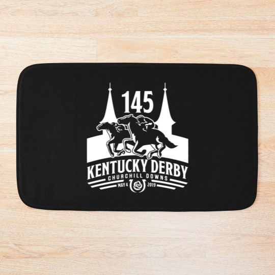Discover Kentucky Derby 145Th Anniversary Bath Mats