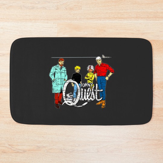 Discover Jonny Quest - weathered board distressed - Jonny Quest - Bath Mats
