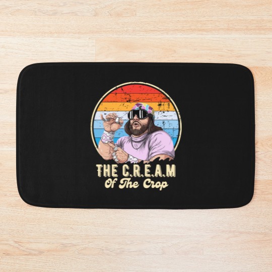 Discover The C.R.E.A.M of the crop Randy Savage legend - Macho Man - Bath Mats