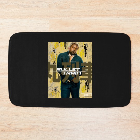 Discover Bullet Train Lemon Bath Mats