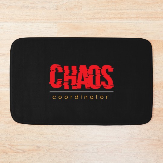 Discover Chaos Coordinator Design Bath Mats