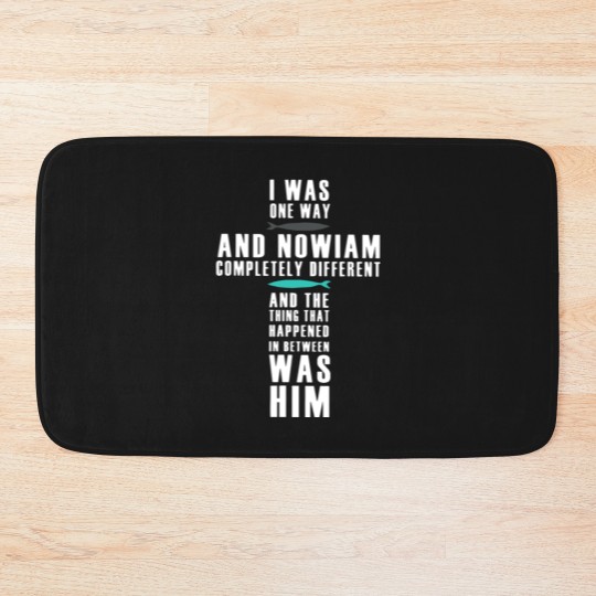 Discover I WAS ONE WAY THE CHOSEN Bath Mats