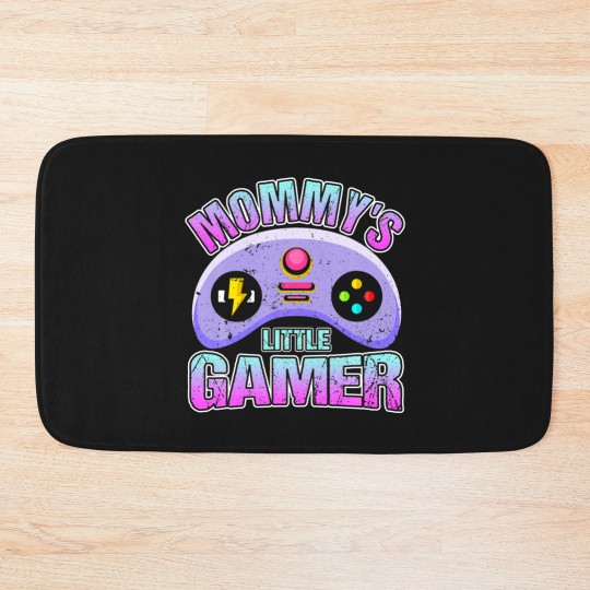 Discover Mommy's Little Gamer Video Gaming Bath Mats