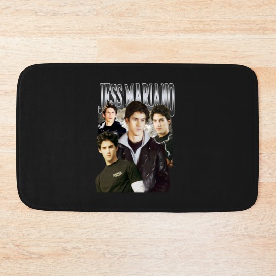 Discover Limited Jess Mariano Vintage 90s Grapic Milo Ventimiglia Bath Mats Bath Mats