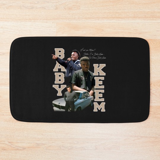 Discover Baby Keem  Bath Mats, Baby Keem  Graphic Bath Mats Album Merch,