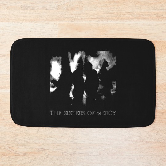 Discover The Sisters of Mercy Tour Vintage Bath Mats - The Sisters of Mercy Bath Mats
