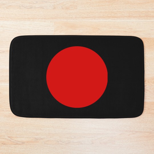 Discover Red Dot Bath Mats