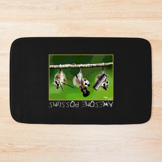 Discover the Awesome Possums t Bath Mats