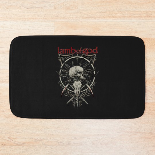 Discover Comfort Colors Lamb of God Bath Mats, Oversized Bath Mats, Classic Rock,