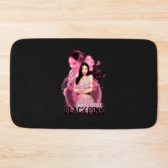 Discover Blackpink Jennie Born Pink World Tour Bath Mats