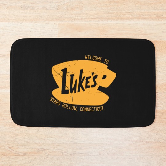 Discover Retro Luke's Diner Bath Mats, Luke's Diner Bath Mats, Stars Hollows Bath Mats