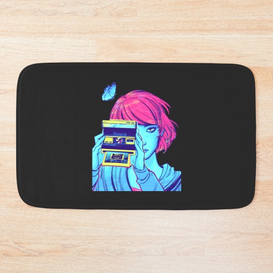 Discover Life is Strange (Max with Camera) Bath Mats