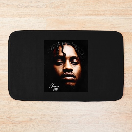Discover Lil Tjay Bath Mats Gift For Women and Man Lil Tjay Bath Mats Rapper Lil Tjay