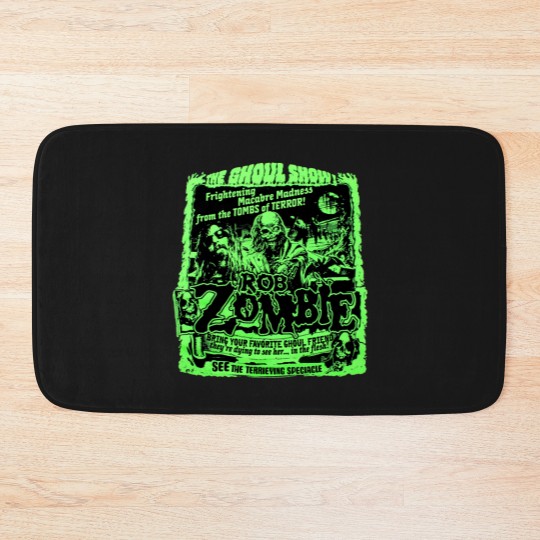 Discover Hot Rob Zombie Singer Bath Mats New Popular Unisex S-5XL Bath Mats For Fan