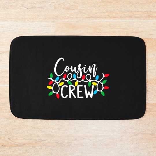 Discover Cousin Crew Bath Mats, Cousin Crew Party Bath Mats, Matching Cousin Bath Mats