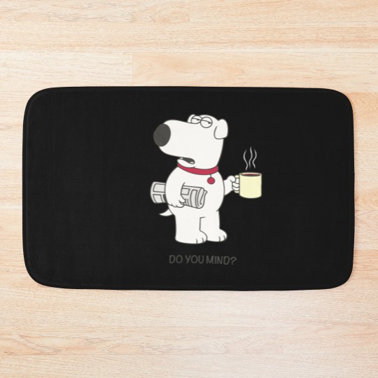 Discover Brian Griffin Happy Bath Mats | Family Guy