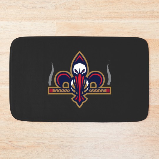 Discover New Orleans Pelicans Bath Mats