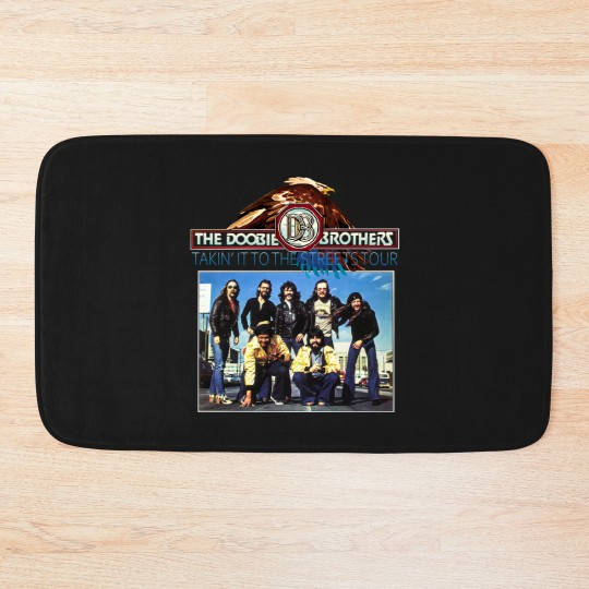 Discover The Doobie Brothers 2023 Tour Bath Mats the Doobie