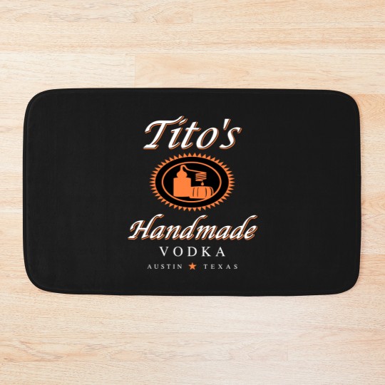 Discover Tito Bath Mats, TITO'S Handmade Vodka Bath Mats, Austin Bath Mats