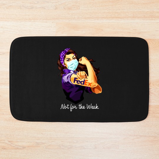 Discover Fedex Not For The Weak Bath Mats