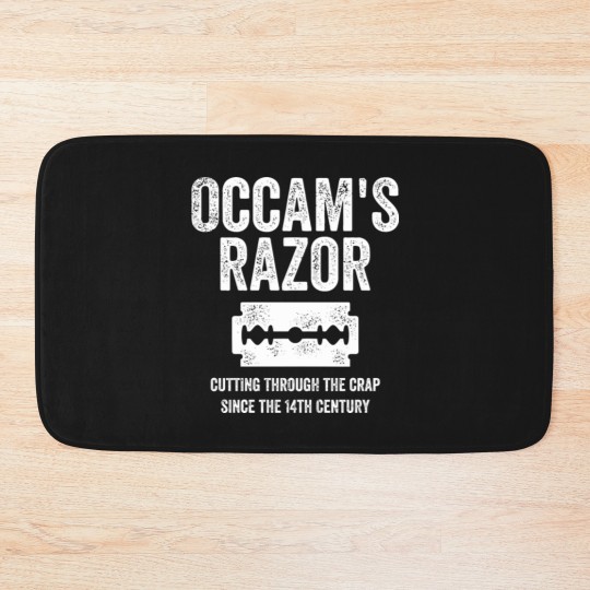 Discover Occam s Razor Bath Mats
