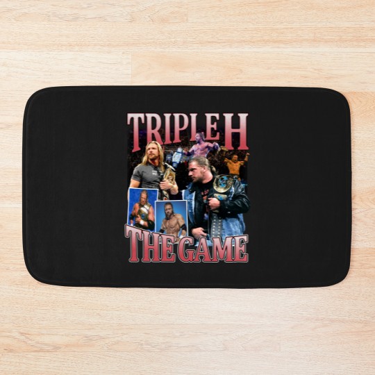 Discover Retro Triple H Bath Mats, Triple H Vintage Bath Mats