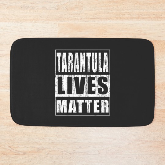Discover Tarantula Lives Matter Bath Mats
