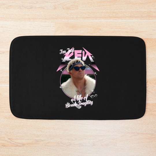 Discover I Am Kenough Barbie Bath Mats