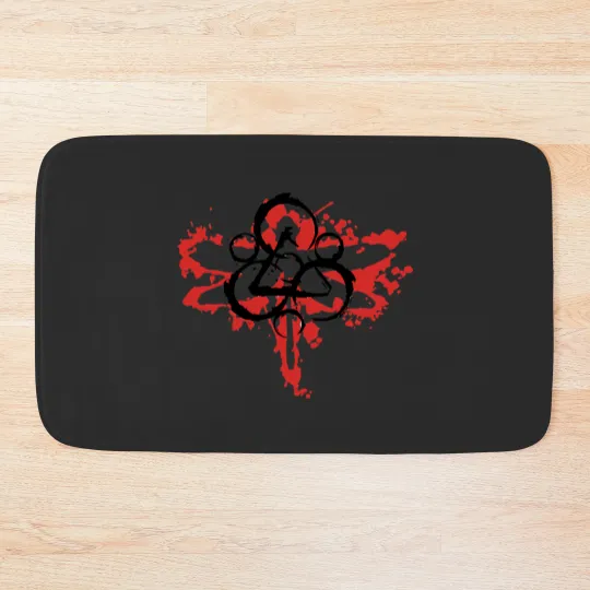 Discover Dragonfly Color Red And Black Coheed And Cambria Bath Mats