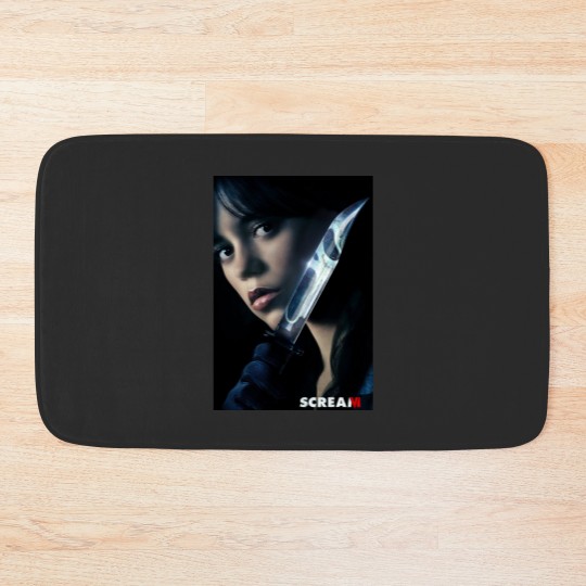 Discover Scream 6 Movie - jenna Ortega - tara carpenter Bath Mats