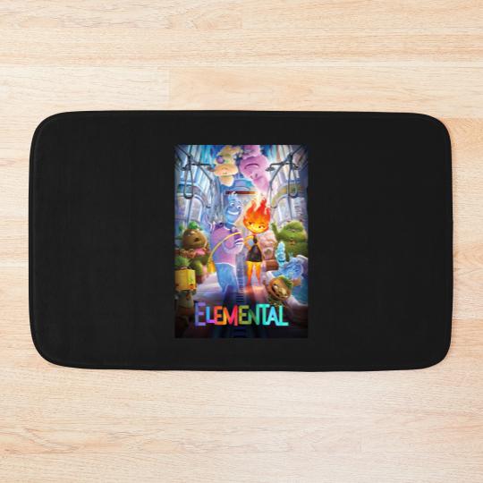 Discover Elemental Essential Bath Mats Elemental MOVIE lover