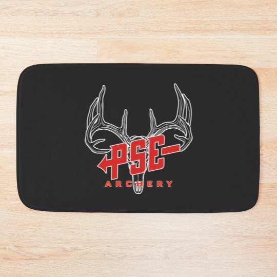 Discover Deer Skull Archery Pse Funny Bath Mats