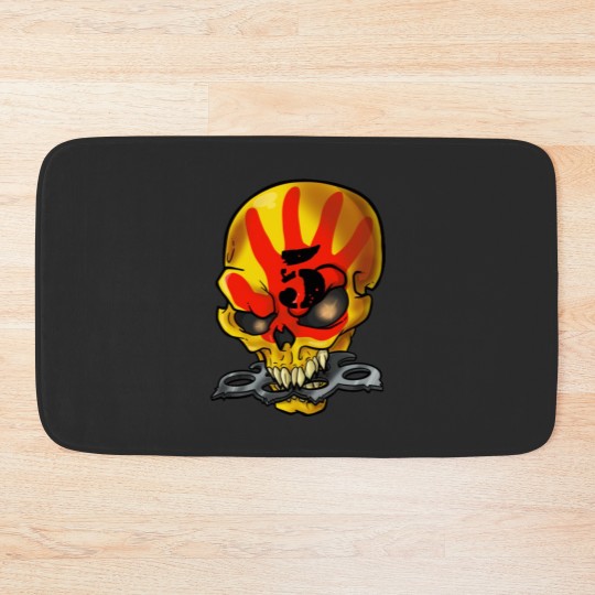 Discover Five Finger Death Punch Logo Bath Mats